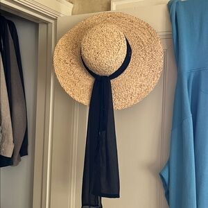 NWT Sun N Sand Straw Hat UPF 50+ Adjustable and Organic